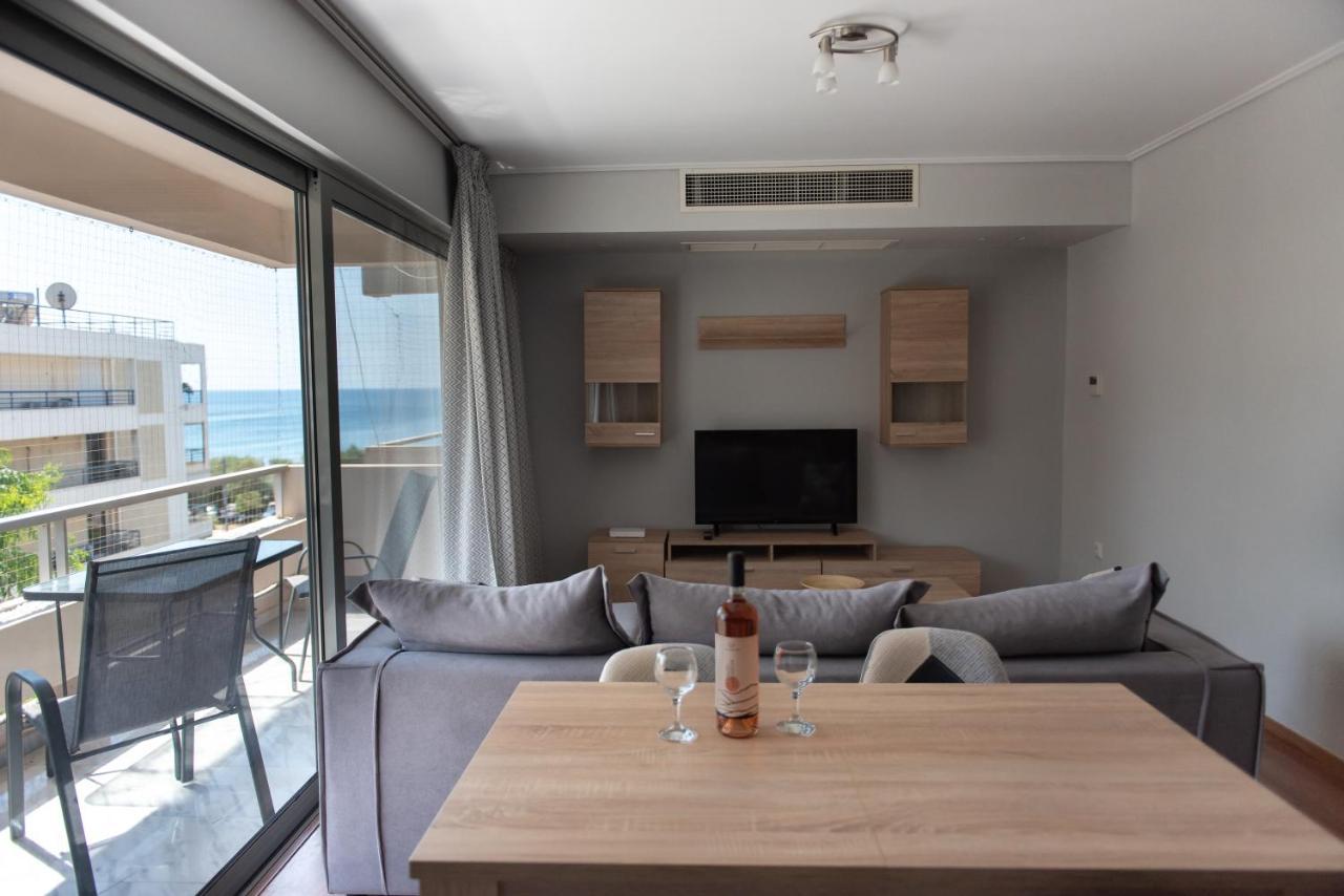Sea View Apartment In Alimos Region Афіни Екстер'єр фото